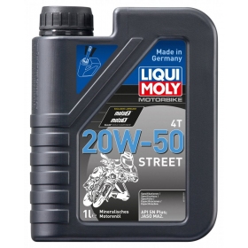 Alyva Liqui Moly MOTORBIKE MIN.20W-50 STREET Mineralinė - 4T - 1L