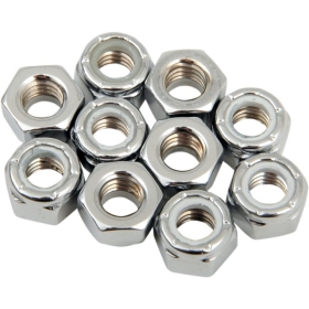 DRAG SPECIALTIES Replacement Insert Nuts M8 x 1.25 10vnt.
