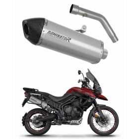 Triumph Tiger 800 XCA 2018-2020 Dominator Exhaust Silencer Muffler Titanium HP7 + dB killer