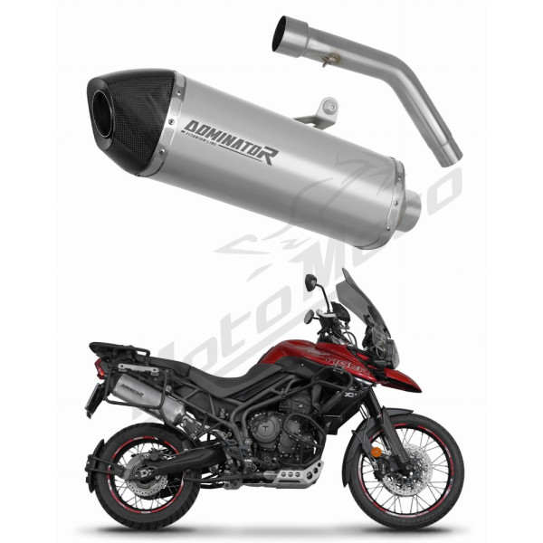 Triumph Tiger 800 XCA 2018-2020 Dominator duslintuvas titaninis HP7 + dB killer