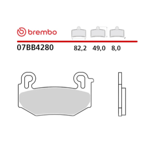 Brembo KH779 Brake Pads BMW R13000 GS / R / RS / RT 23->