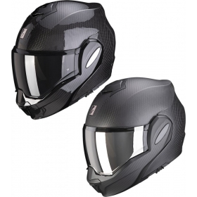 Scorpion Exo-Tech Evo Solid Carbon FLIP-UP HELMET