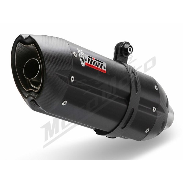 MIVV Suono Steel Black Muffler BMW R1200R 06-10