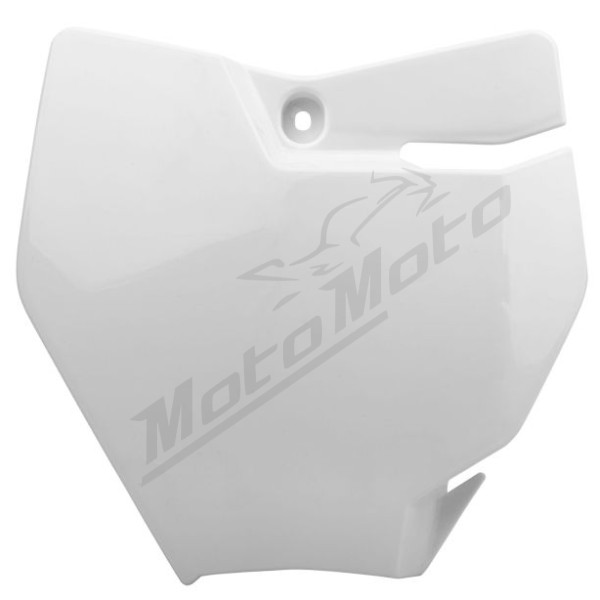 Priekinio numerio plastikas baltas CEMOTOKTM SX 65 2016–2023