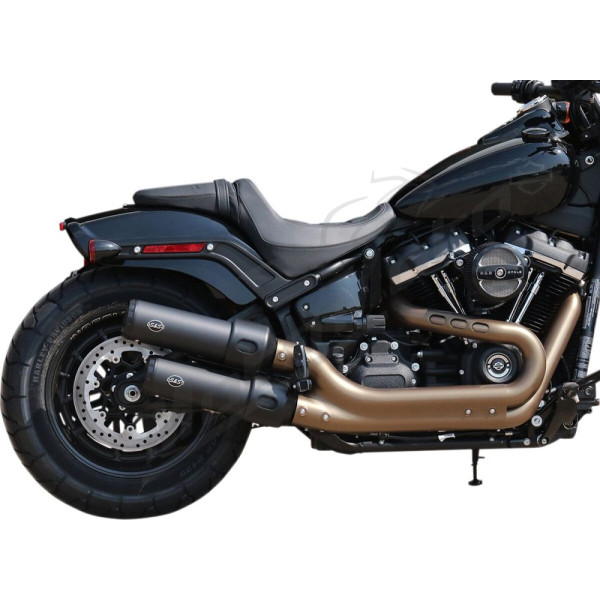 S&S CYCLE Grand National Slip-On Mufflers Harley Davidson FXFB / FXFBS 1750-1868cc 18-23