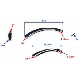 Universal mirrors M10 2pcs