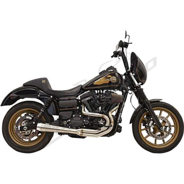 BASSANI XHAUST Greg Lutzka Limited Edition 2:1 Exhaust System Harley Davidson 1340-1690cc 1991-2017