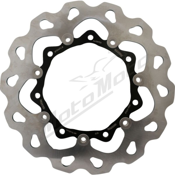 GALFER Wave® Front Brake Rotors Harley Davidson FLHR / FLHRC / FLHTC / FLHX / FLTRX 1584-1800cc 08-18