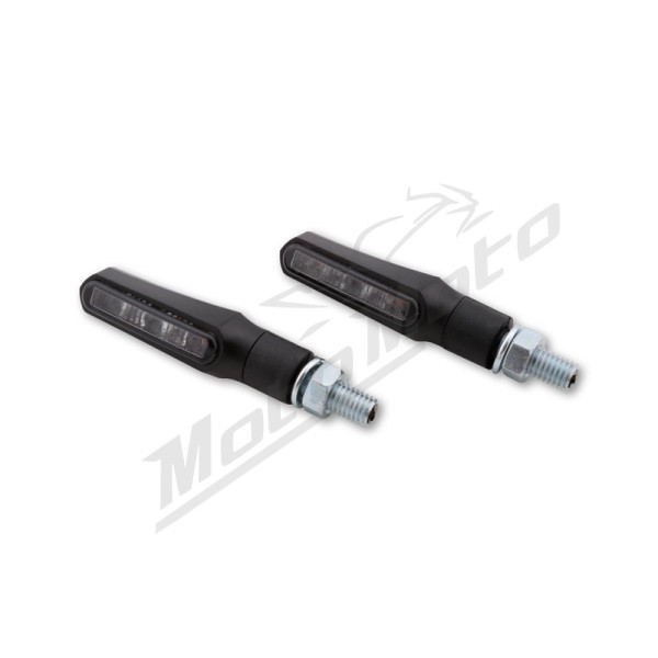 HIGHSIDER Smart Shorty Fin bends smoked 2pcs Kawasaki Z 400-900 2023
