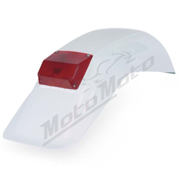 Acerbis universal rear fender baja with lamp color white