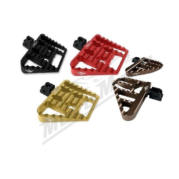 HEINZ BIKES Mini-FloorBoard Footpeg V1 Front/Rear Harley Davidson FLS / FXD / XL / XLH / XR / FXDI 883/1800 85-20