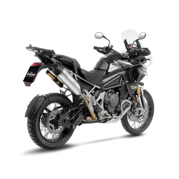 LEOVINCE LV One Evo Stainless Steel Slip-On Muffler  TRIUMPH TIGER 1200 22-24