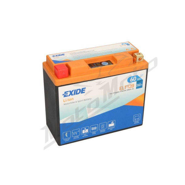 Akumuliatorius EXIDE ELT12B 12V 5Ah