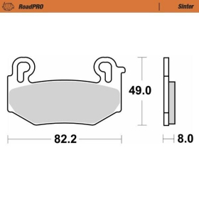 MOTO-MASTER Roadpro Front Brake Pads BMW R 1300 GS 23-25