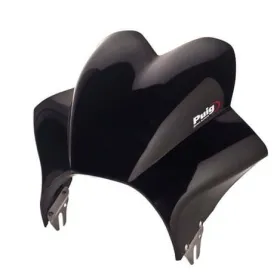 PUIG Touring Priekinis stiklas juodas Cagiva / Honda / Kawasaki / Suzuki / Triumph / Yamaha 125-1400 82-19