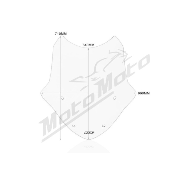 WRS TOURING Windscreen Clear BMW R1250 RT 21-24