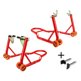 BIKETEC Universalių motociklų pakelėjų komplektas