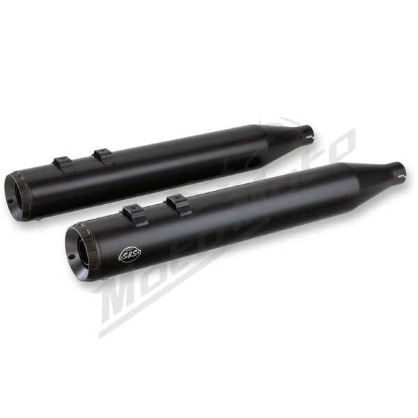 S&S CYCLE Grand National Slip-On Mufflers Harley Davidson FLHFB / FLHR / FLHRC 1750-1977cc 17-25