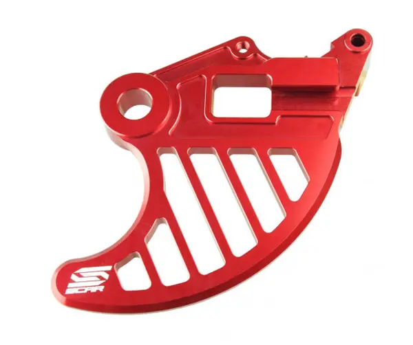 SCAR RACING Galinio stabdžių disko apsaugą raudona Beta RR 125-480 25-26