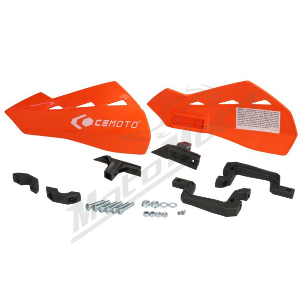 CEMOTO universal handlebar covers orange