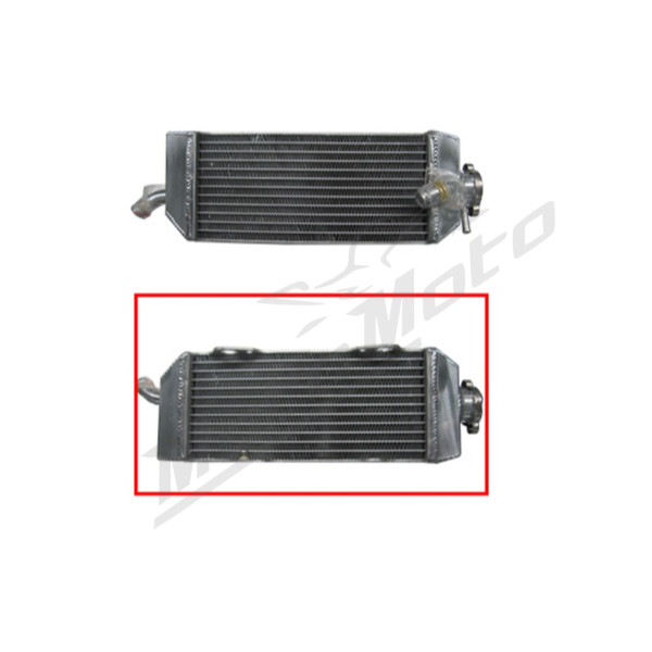Psychic radiator reinforced with standard capacity left KTM SX / EXC 450-525cc 03-07