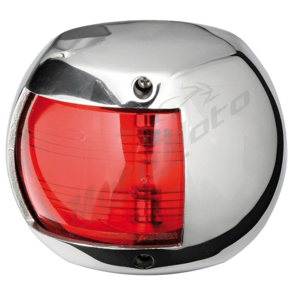 Osculati Compact 12 navigation light SS - Red 112.5°