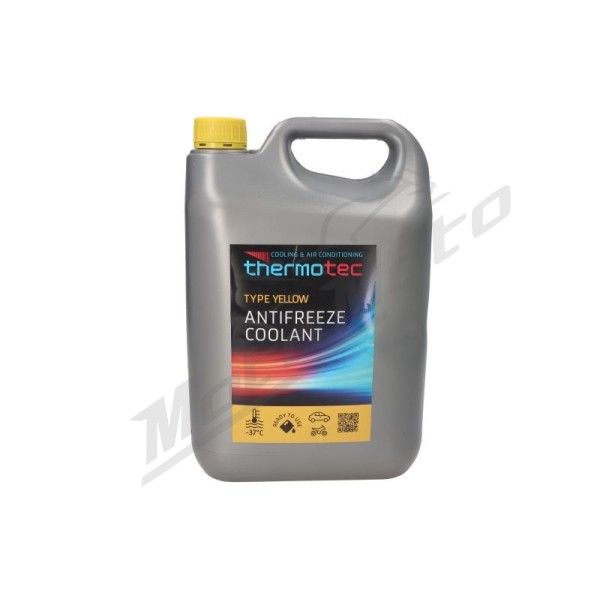 Aušinimo skystis THERMOTEC G12+ / G30 geltonas 5L