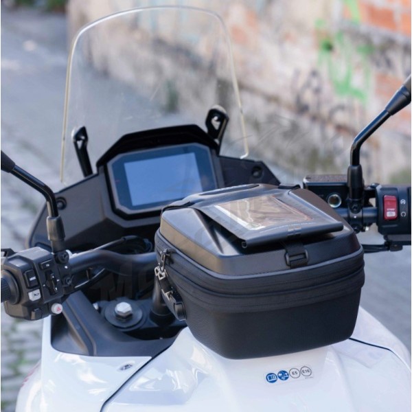 Fuel tank bag SHAD CLICK E09CL 9L (with lock + phone holder)