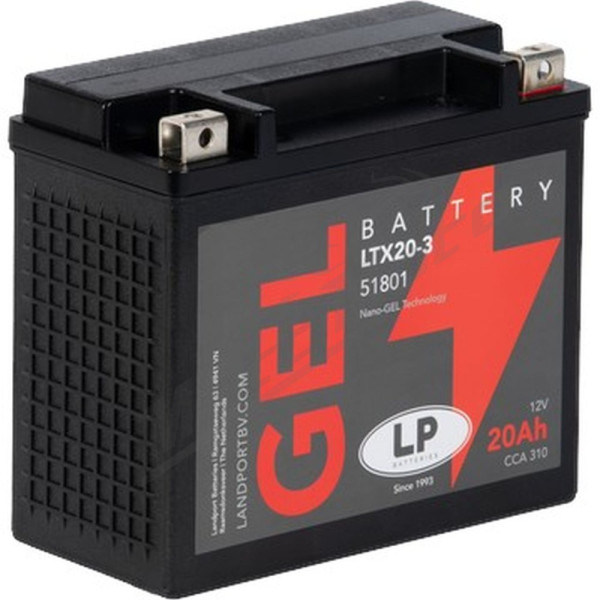 Landport gel battery GTX20-3 (MG LTX20-3) 12V 18AH