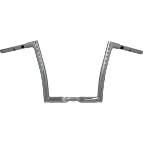 FAT BAGGERS INC. 1-1/4" EZ Install Flat Top Sharknose Handlebar Chrome 32mm 89cm (20,5cm)