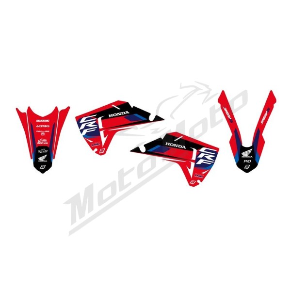 BLACKBIRD Dream Grafikų komplektas Honda CRF 250-450cc 25-26