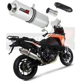 Exhaust silencer Dominator OVAL KTM 1290 SUPER ADVENTURE S / R 2015-2020