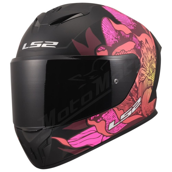 Helmet LS2 FF820 RAPID 3 POPPIES 2