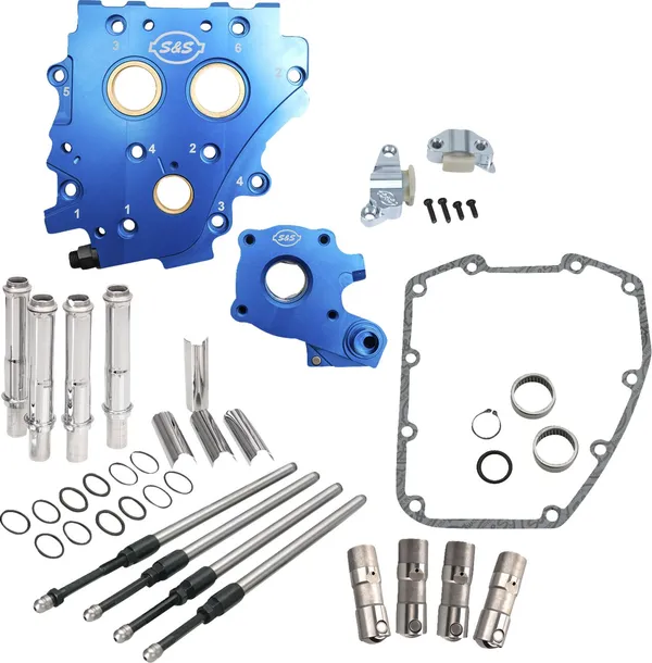 S&S CYCLE Cam Chest Kit without Cams for Chain Drive Twin Cam Harley Davidson FLD / FLHR / FLHRC 1450-1800cc 06-17