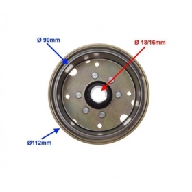 Generatoriaus magnetas kinietiškui motoroleriui GY6 125-150cc 4T