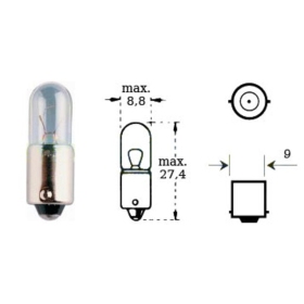 Bulb 6v 4w Ba9s
