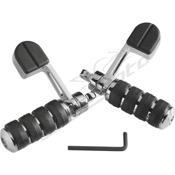 KURYAKYN ISO Universal Footrests With Heel Support