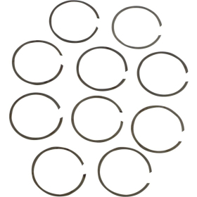 EASTERN MOTORCYCLE PARTS Countershaft Snap Rings 10pcs Harley Davidson E / EL / FL / FLF / FX / FXE 1000-1200 52-77