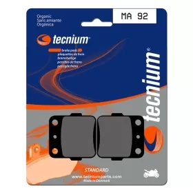 TECNIUM Street Organic Brake pads MA92 Arctic Cat 400 DVX 03-08