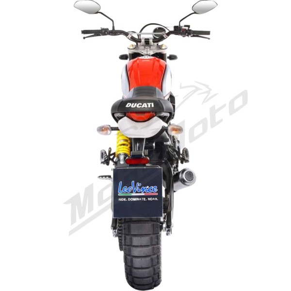 LEOVINCE LV-10 Slip-On duslintuvas DUCATI SCRAMBLER 803 17-23