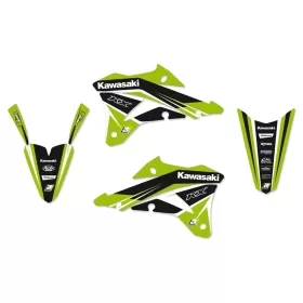 BLACKBIRD Dream Graphic 4 Grafikos rinkinys Kawasaki KX85 2014-2021