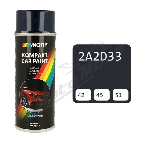 MOTIP Coloured paint 2A2D33 400ml