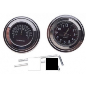 Universal clock with thermometer