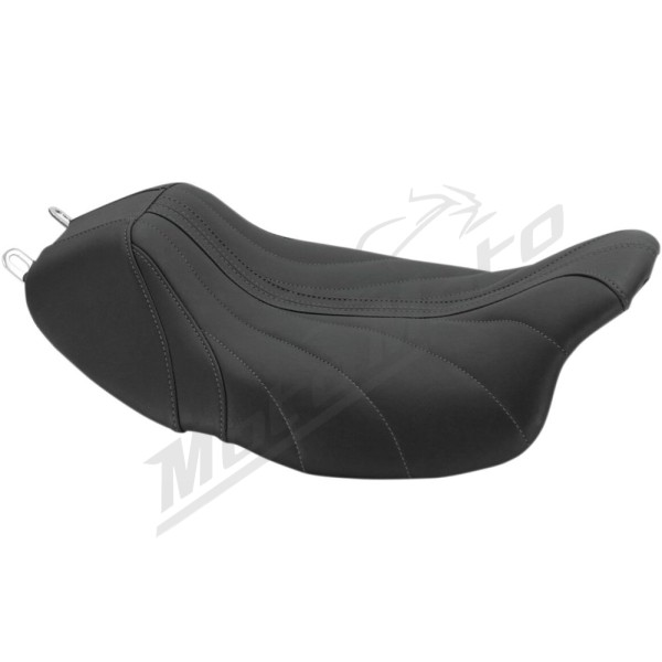 MUSTANG Revere Journey Solo Seat Harley Davidson FLH / FLHR / FLHRC / FLHRXS / FLHT / FLHTC / FLHTCU 1584–1868cc ABS 08–25
