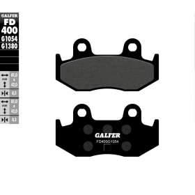 GALFER Semi-Metallic Brake Pads Suzuki AN Burgman 250-400cc 98-06