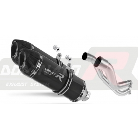 Exhausts kit Dominator HP1 BLACK APRILIA Pegaso 650 Factory 2007-2010