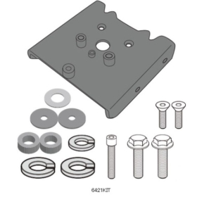 KAPPA Adapter to mount side rack Triumph Tiger 660-800 22-25