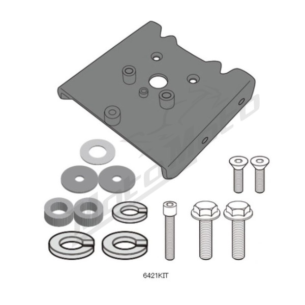 KAPPA Adapter to mount side rack Triumph Tiger 660-800 22-25