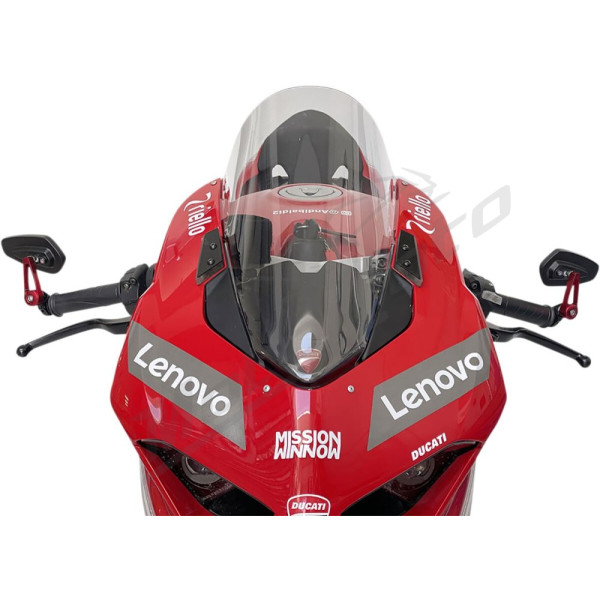 WRS DU009T RACE Windscreen Clear Ducati Panigale V2 / V4 955-1100cc 18-24