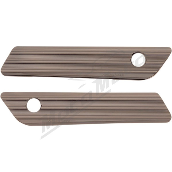 ARLEN NESS Saddlebag Latch Covers Harley Davidson FLH / FLHFB / FLHR 1690-1923cc 14-24